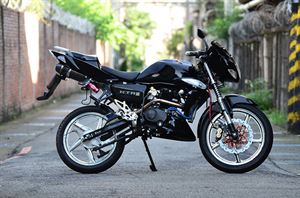 改裝秀　KYMCO KTR 150　異種移植黑武士