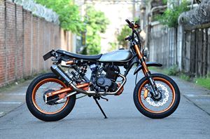 KYMCO KTR 150　華麗高把滑胎風