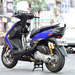 YAMAHA CYGNUS-X 125　藍色風暴強襲