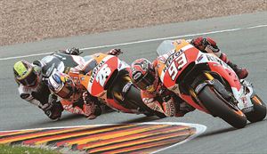 2014 MotoGP Round 9 Sachsenring of Germany　上半年度的完美全勝