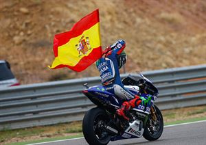 2014 MOTOGP Rd. 14 in ARAGON　錯失頒獎台的地主車手