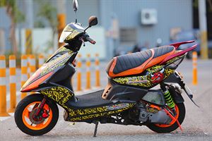  YAMAHA RSZ　氣勢逼人牛魔王