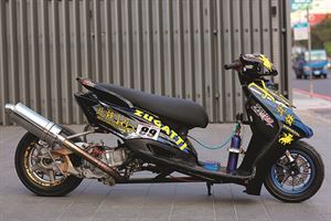 兩輪直線加速賽 OPEN組 冠軍   SR㏄夏季賽車嘉年華 200M加速賽 冠軍    YAMAHA CYGNUS-X