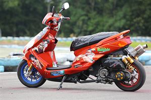 YAMAHA CYGNUS-X　校園迷糊姊妹花