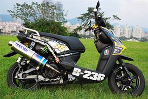 YAMAHA-BW'S X 125　猴王強悍霸王色