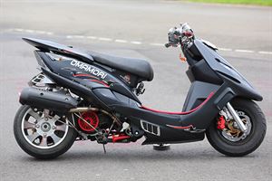 YAMAHA GTR 125　暗夜黑炫殺手