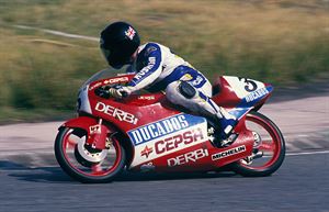 「古早味GP」   DERBI 80 GP RACER    1989年M-GP8 80㏄ CLASS冠軍車