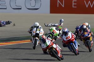 2013 MotoGP Round 14 in Aragon Circuit, Spain   令人惋惜的冠軍競爭者