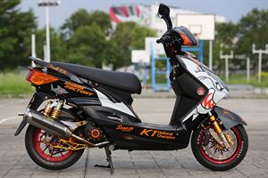 YAMAHA CYGNUS-X　破浪狂鯊來襲