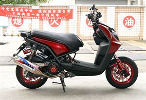 YAMAHA BWS 125　酒紅奢華藝術