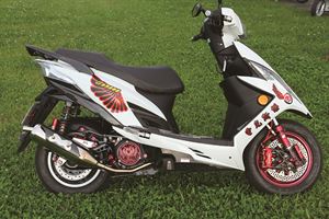 KYMCO G6 150　飛翔的白色之翼