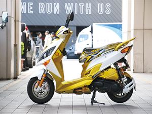 改裝秀－金黃運動健將SANYANG Jet Power 125