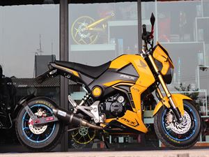 改裝秀－地表極速大黃蜂HONDA MSX 125