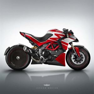 混搭各種設計元素的DUCATI新概念車