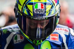 YAMAHA 確認ROSSI受傷的消息