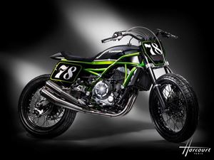 Oficina MRS與法國KAWASAKI繫手合作改裝Flat Track版Z650