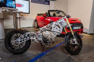 BMW展示3D列印車架