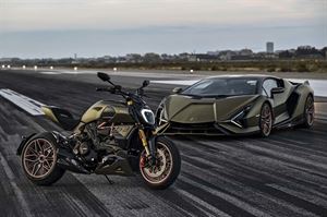 DUCATI和藍寶堅尼推出DIAVEL 1260聯名車款