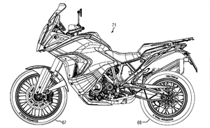 KTM 1290 SUPER ADVENTURE專利申請書釋出
