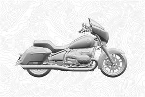 BMW R18美式巡航車專利圖釋出