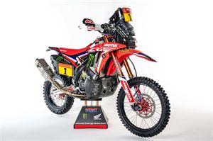 來看看令人垂涎三尺的HONDA CRF450 RALLY賽車吧